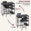 Counter Extra Tall Stool with Metal Frame