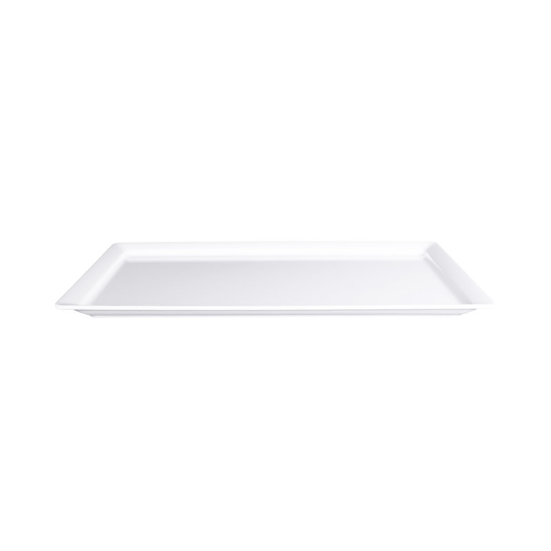 Elite Global Solutions Vogue Melamine Platter, 1" H x 21" W x 13" D