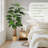 Faux Scindapsus Aureus Plant, Realistic Golden Pothos Floor Tree with Pot, Ideal for Indoor Decor, Easy to Use, No Maintenance Needed