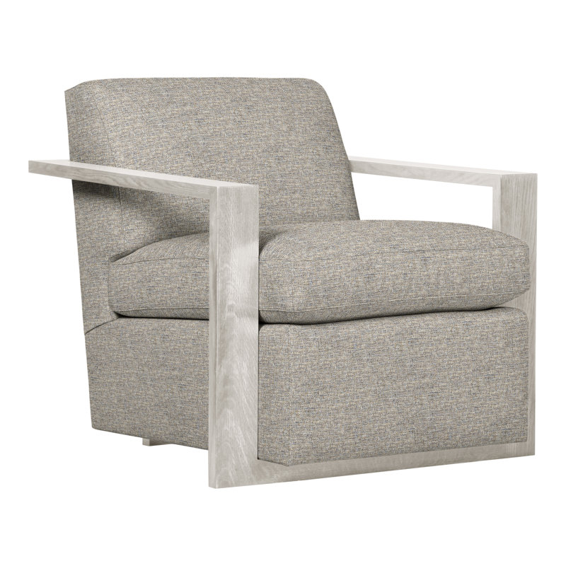 Thom Filicia Home Upholstered Armchair, Impala Storm, Casa Blanca