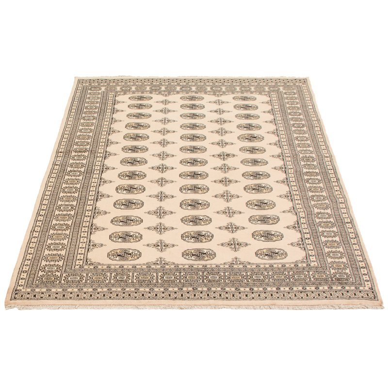 Tapis unique en laine noué à la main nouvel âge de 5 pi 7 po x 8 pi 1 po Monchello