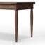 BOWFRONT Solid Wood Writing Desk