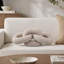 Élément décoratif contemporain en maille de polyester pour décoration de chambre à coucher-133604726