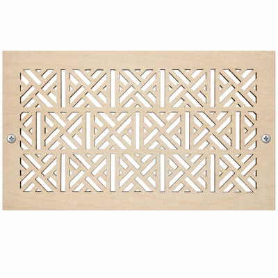 Stellar Air Wall And Ceiling Registers With Brass Screws - 4x12 (Duct Opening) 6x14 Overall Size - Cherokee