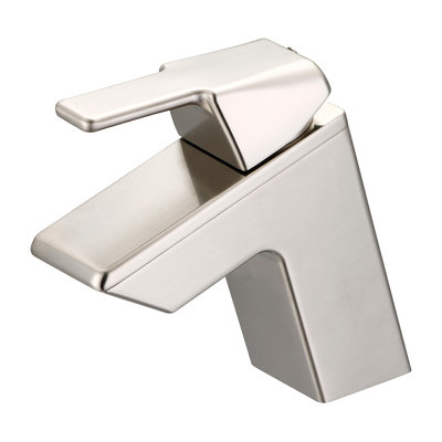 Single-Hole Bathroom Faucet with Drain Assembly