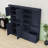 Storage Cabinet and Hall Tree Combination, with Hooks, Storage Cabinet, Open Shelves and Shoe Bench-433331375