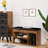 Colesha Faux Leather Upholstered Storage Bench
