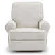 Aubry Upholstered Swivel Reclining Glider