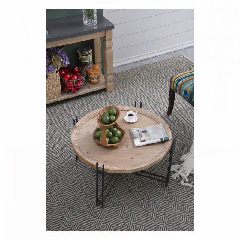 Table basse ronde