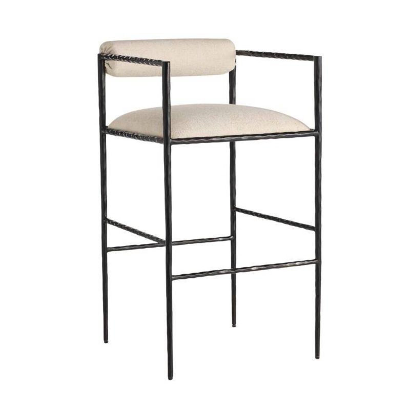 Barbana Upholstered Bar Stool, Bar Stool (30" Seat Height)