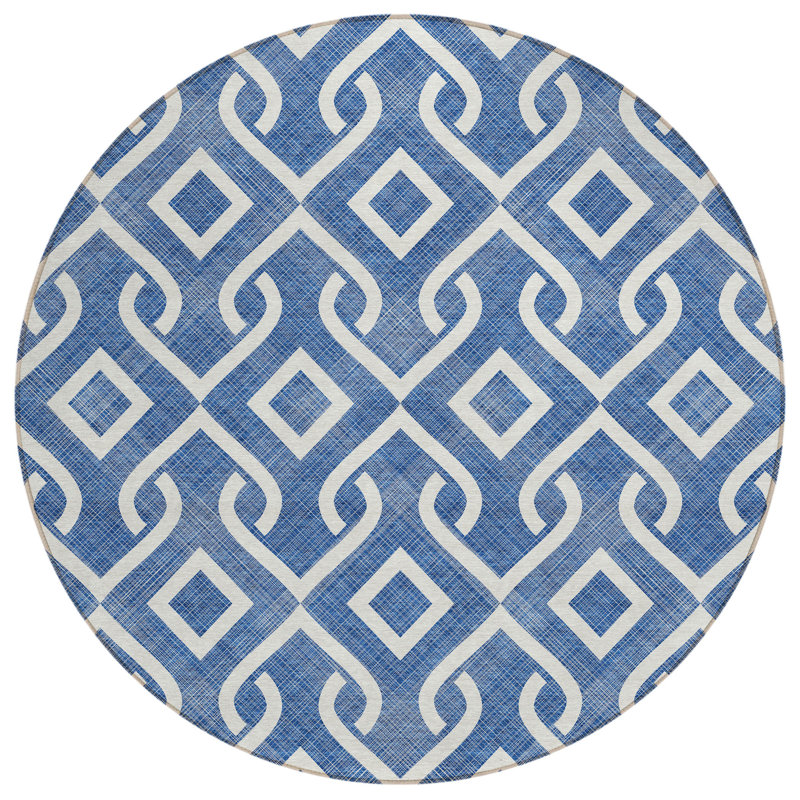  Tapis antidérapant Kaylani, Rond 8 pi