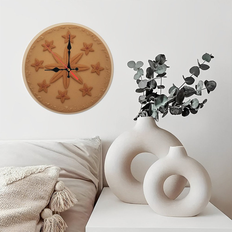Horloge-visage-avec-père-et-renne