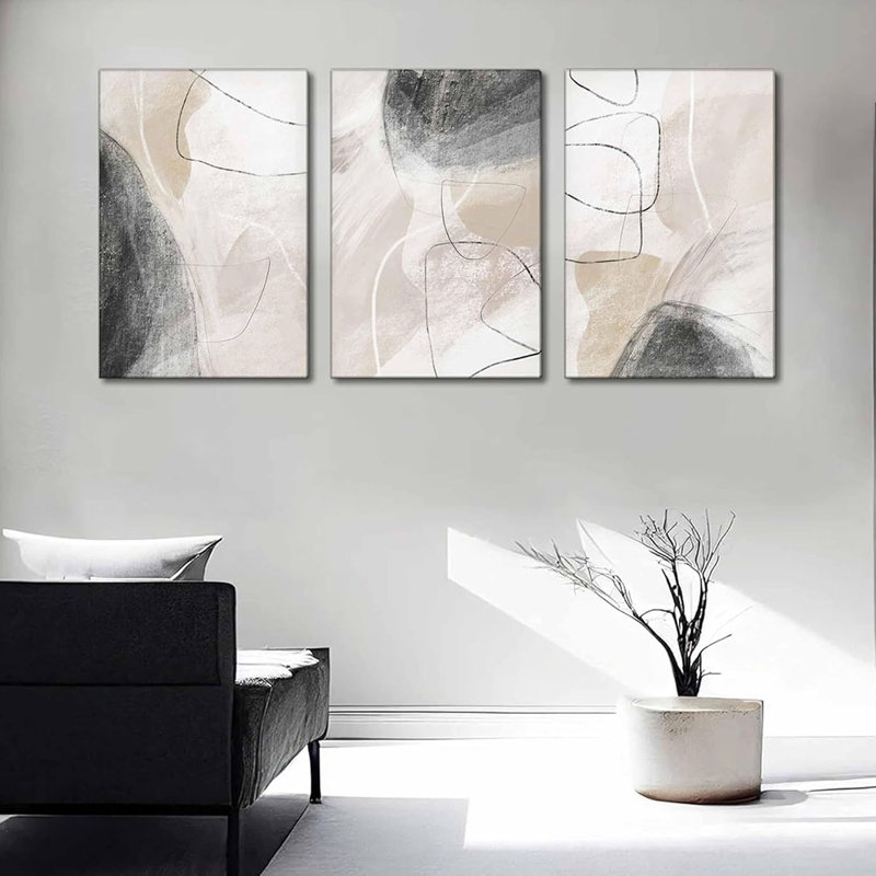 3 Piece Wrapped Canvas Print