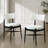Fabric Upholstered Dinning Chairs-1025976604