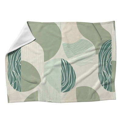  Couverture en molleton Abstract Curves