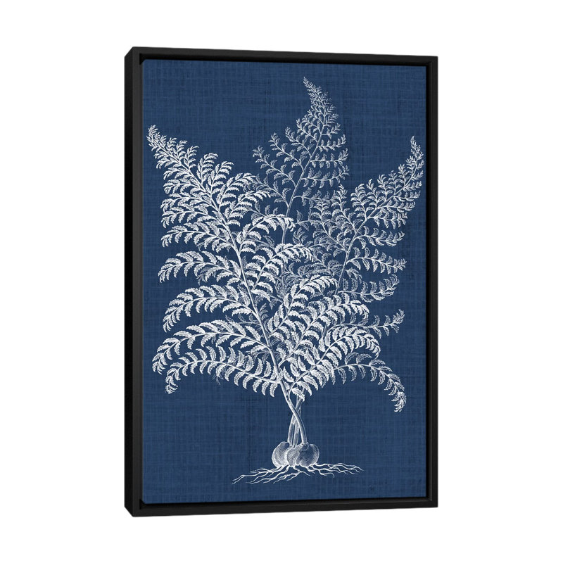 «Foliage Chintz VI» par Vision Studio - Estampe numérique sur châssis, H 26 po x l 18 po x P 1,5 po, Toile avec cadre noir