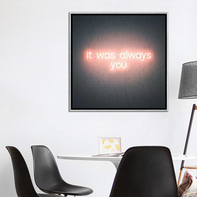 «Neon Love III» par Grace Popp - reproduction d'art textuel