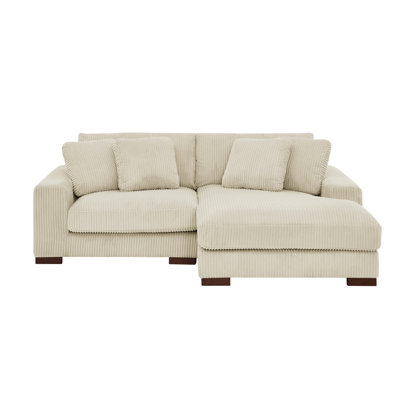 Heimtraud 3 - Piece Corduroy Sectional