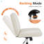 Chaise de bureau, dossier, chaise de bureau sans accoudoirs, pivot réglable-745680457