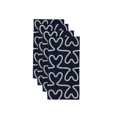 Wiley Polyester Geometric Square Napkin