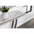 Durante U-Shaped Base Rectangular Console Table