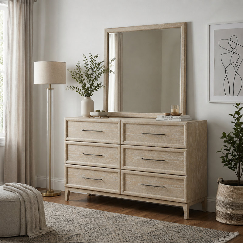 Commode 6 tiroirs Whisperwood