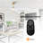 72" 6-Speed Reversible DC Motor Ceiling Fan with Dimmable LED Lights and Remote Control-1958193622