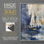 NAUTICAL Series CXCIX - Impression encadrée de qualité supérieure - Prêt à être accroché - Aucun clou requis-793408523-793408517