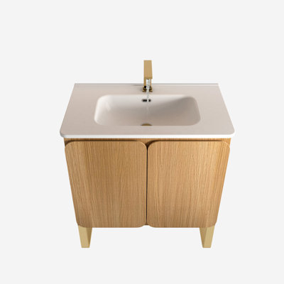 Meuble-lavabo en chêne Modern Modern
