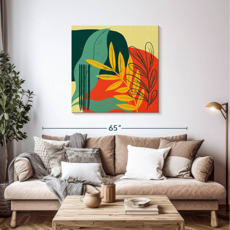 Harnek Mid-Century Modern II, 39" H x 39" W