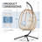 Bottorff Swing Chair with Stand-1105648972