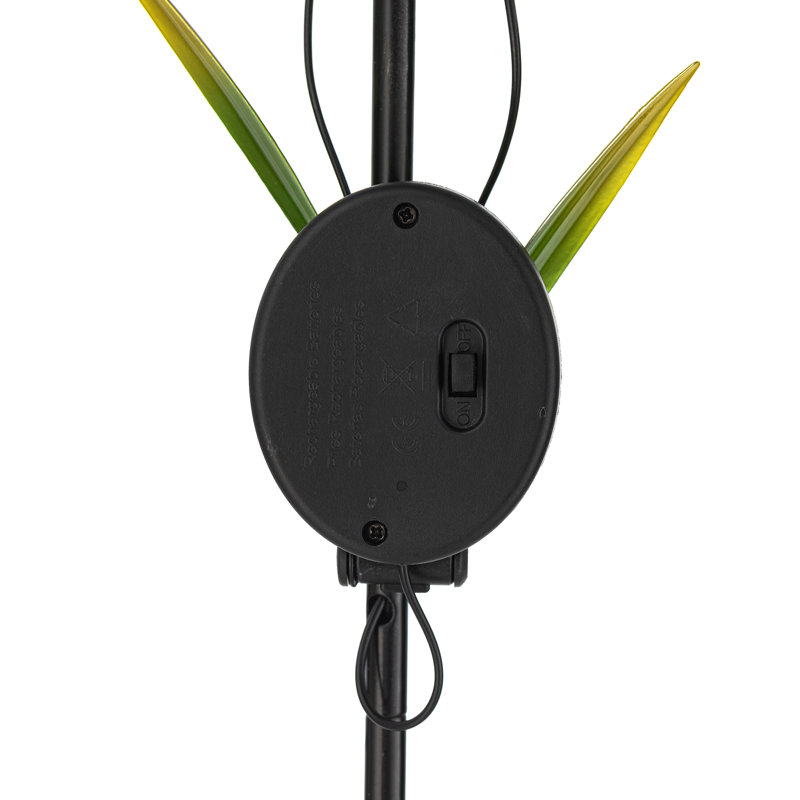 36"H Solar Hummingbird Garden Stake