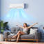 Mini climatiseur et radiateur à deux blocs, 12 000 BTU, SEER2 18, onduleur 115 V ca écoénergétique avec autonettoyant, télécommande et contrôle de l'application, installation facile, refroidit jusqu'à 750 pieds carrés.-126332022-126332020