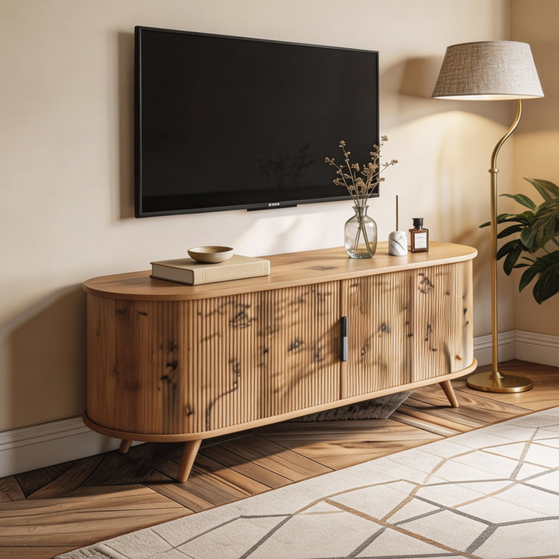 Meuble télé 50 po avec station de charge Modern
