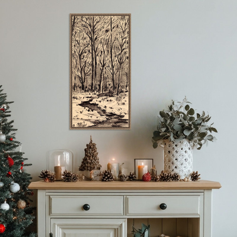 «First Sunlight I» par Melissa Wang, reproduction d'art sur toile encadrée