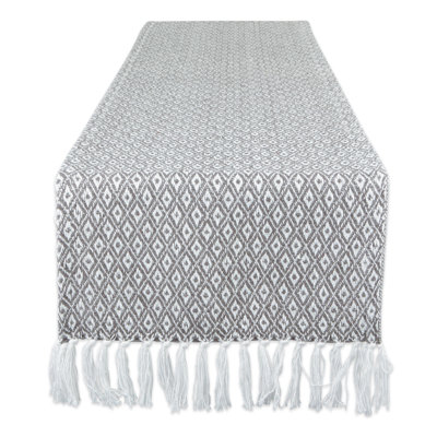 Chemin de table mini diamant bleu français 15 x 108