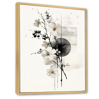 Art asiatique sur toile, impression de style encre Sumi - Chios Asian Art Fashion Sumi