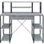 Bureau avec tablettes ouvertes et huche-1668714442