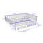 Lit plateforme en métal avec tiroirs de rangement-55643029-55643030