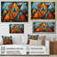 Motif tribal africain I sur toile-1379104082-1379104095