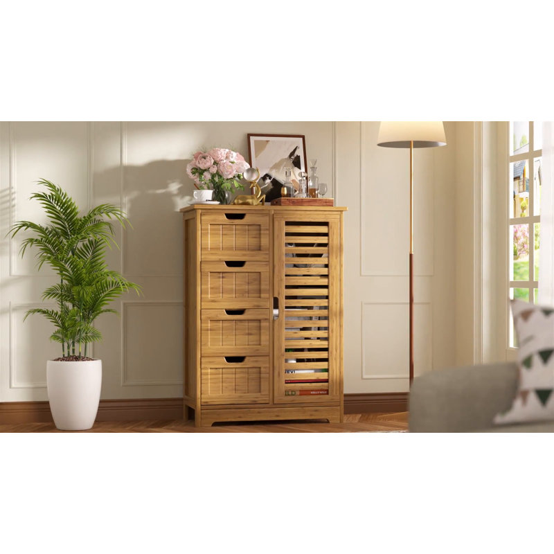 Donnell Freestanding Bathroom Cabinet