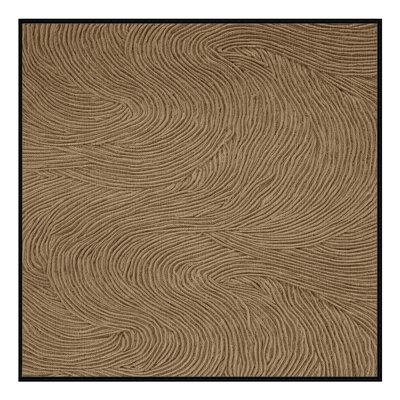 Washable Wave Curls Hawaiian Area Rug