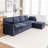 Wilroy 5 - Piece Upholstered Sectional-1180326723