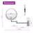 Aujane Metal Flat Mirror