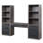 Estevon 3-Drawer Bookcase in Gray Oak