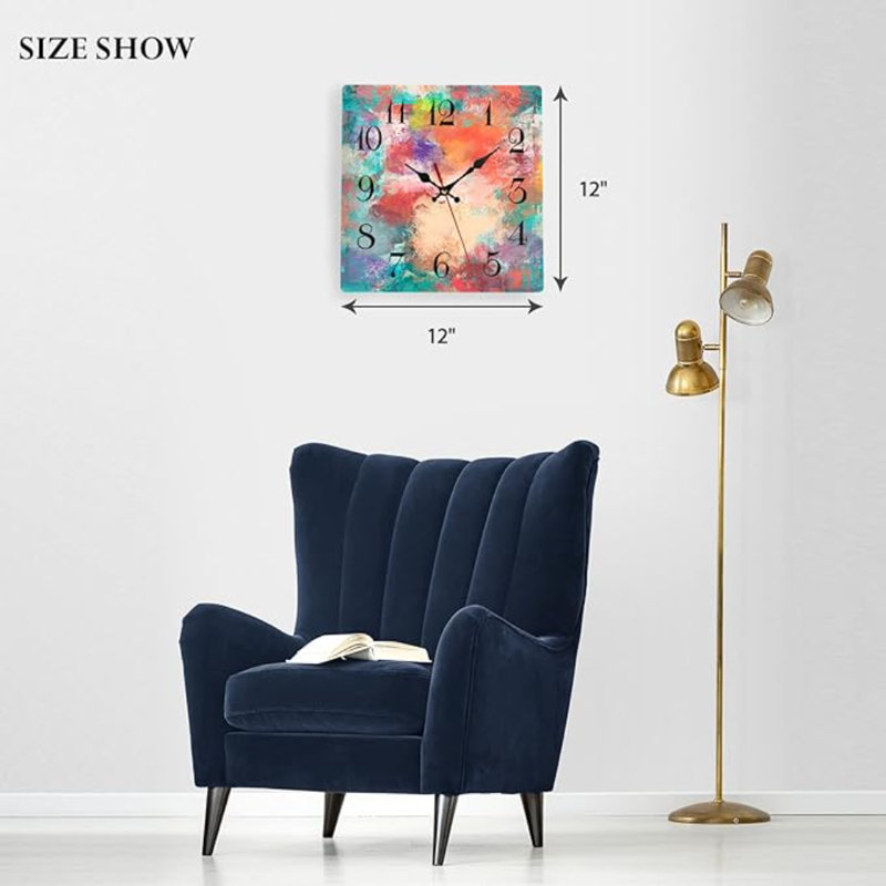 Horloge murale en bois Artsocket