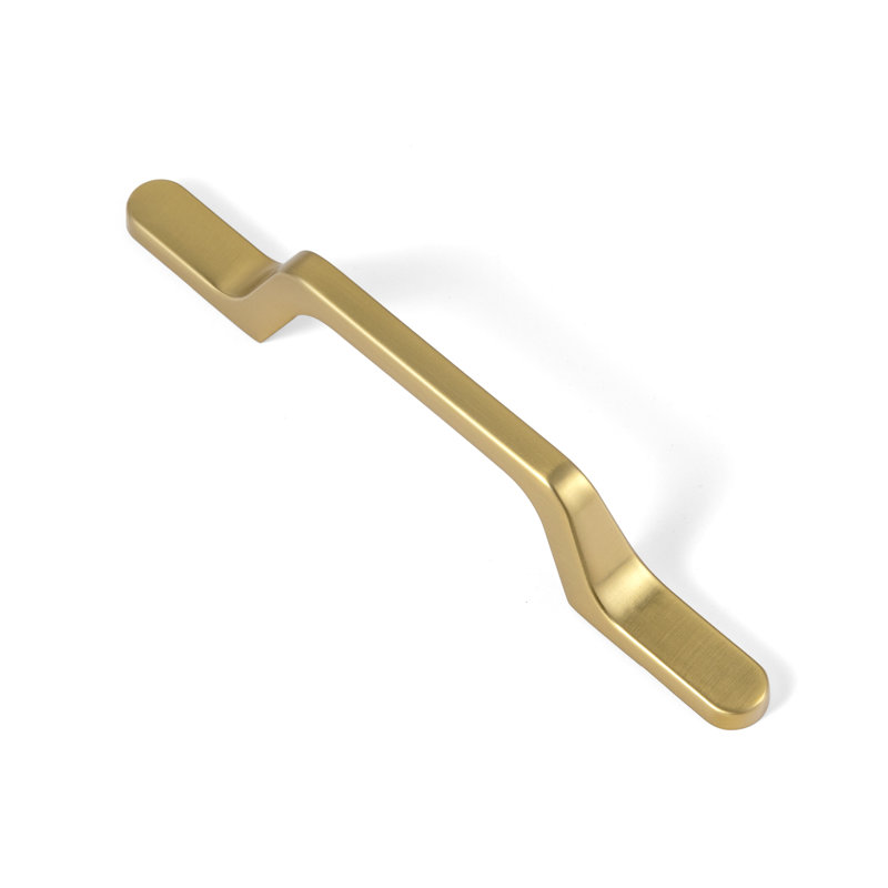 Matte Gold Modern Arch Bar Drawer Pull Set