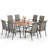 Mariana 8 - Person Patio Dining Set with Square Table