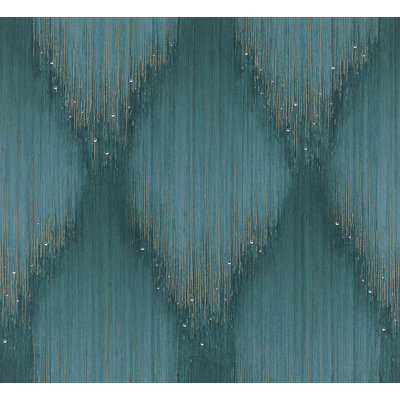 Galerie Fashion Icon Shimmer Rhinestone Stripes Wallpaper