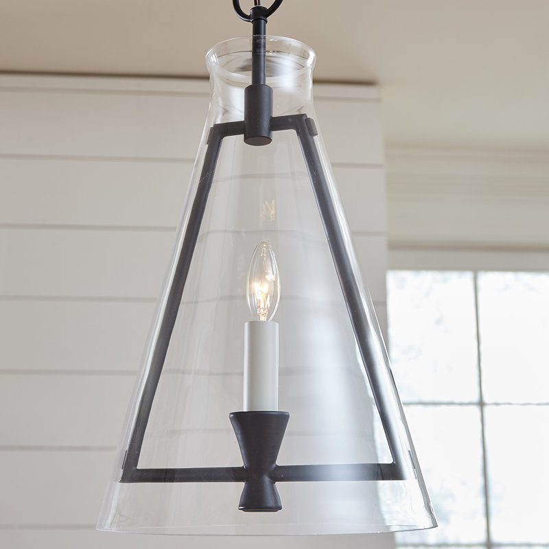 Keystone 1 - Light Pendant, 20.75" H x 11" W x 11" D
